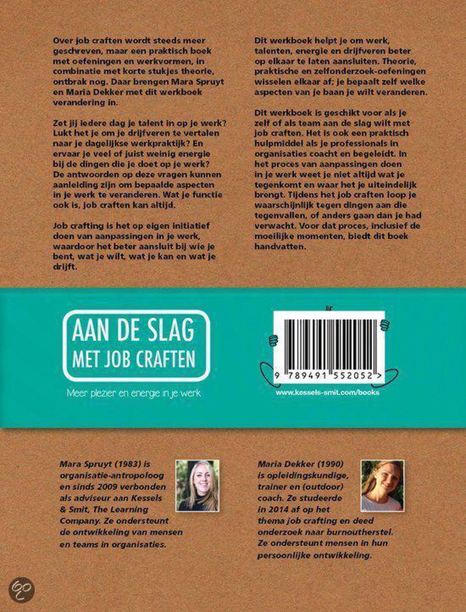 Aan de slag met job craften