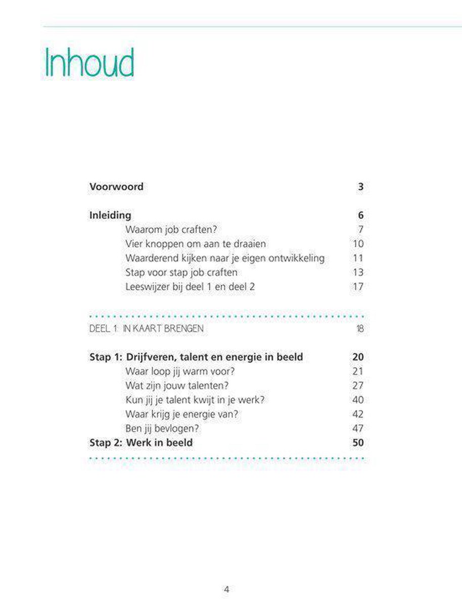 Aan de slag met job craften