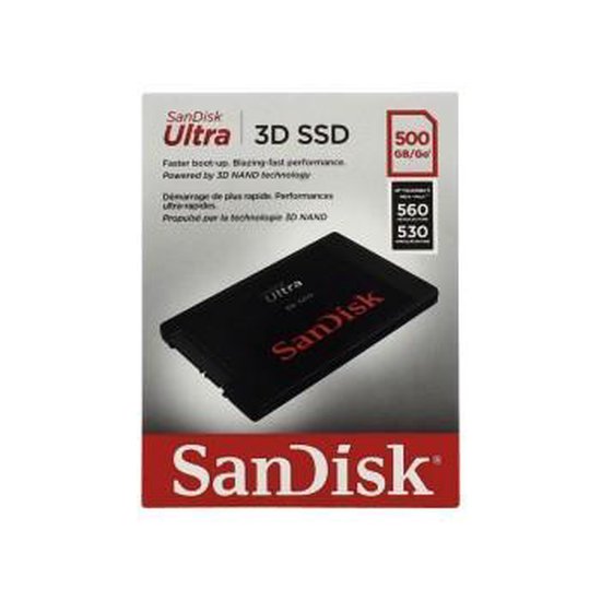 Sandisk SSD Ultra 3D SSD 500GB