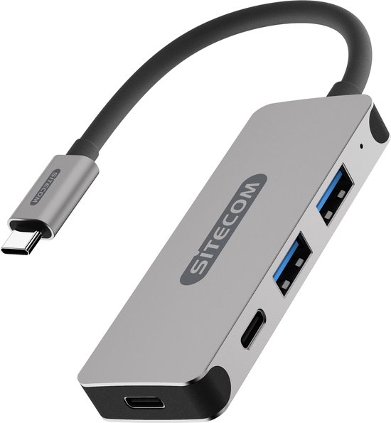 Sitecom 4 poorts USB-C Hub