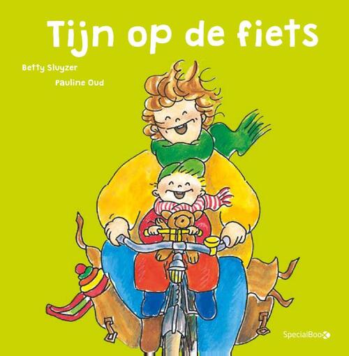 Tijn op de fiets