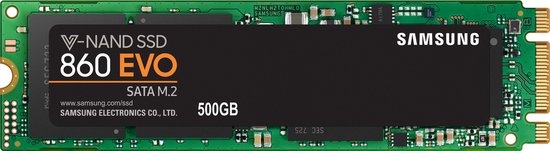 Samsung 860 EVO M.2 500GB - Zwart