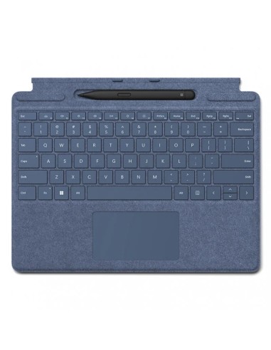 Back-to-School Sales2 - Teclado Gris Keyboard Para Surface Pro 9 / Pro 8 / Pro X + Lápiz Surface Slim Pen 2