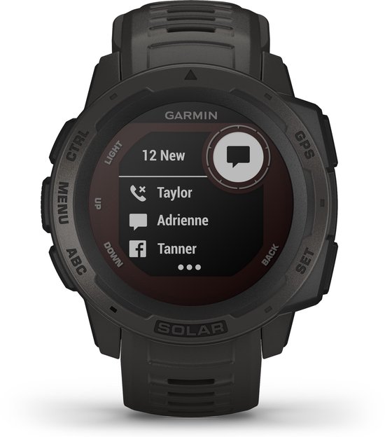 Garmin Instinct Solar - Zwart