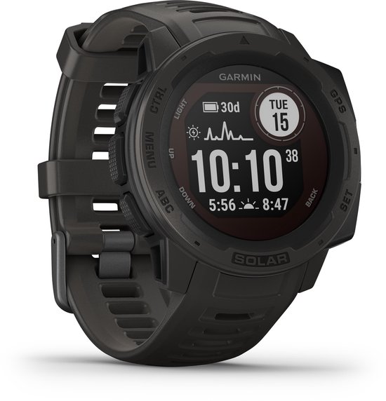 Garmin Instinct Solar - Zwart