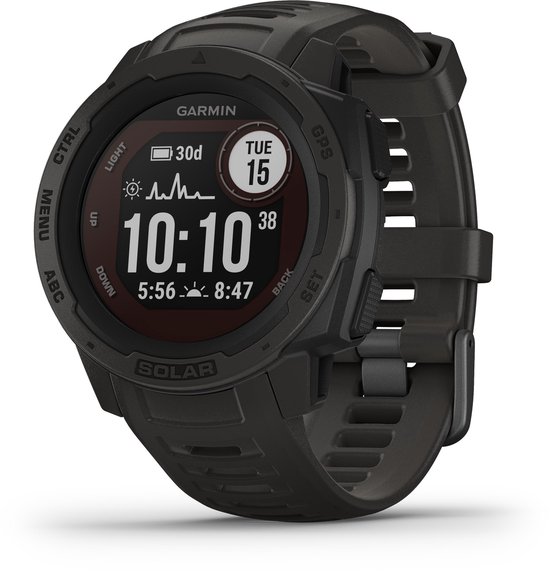 Garmin Instinct Solar - Zwart