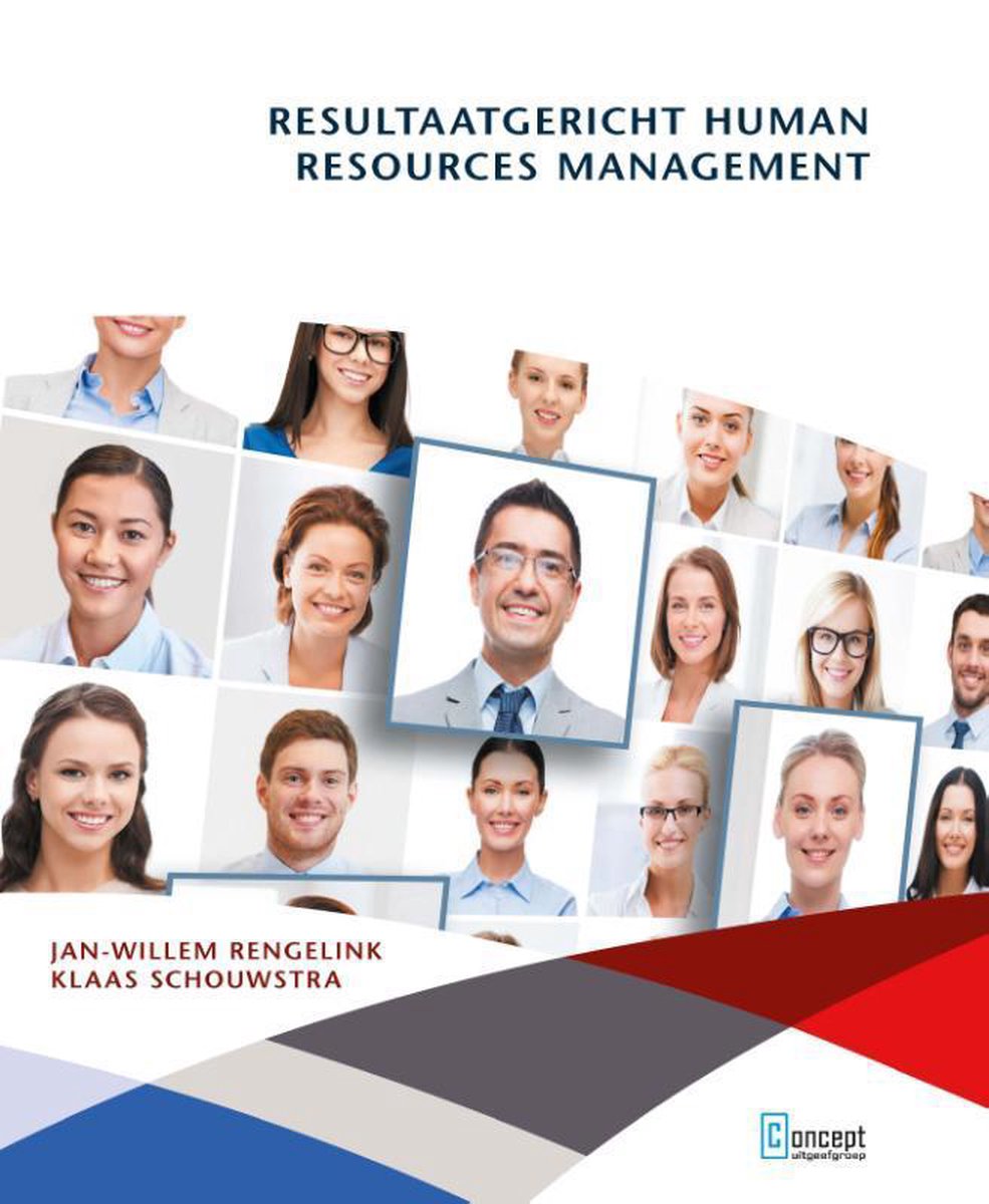 Concept Uitgeefgroep Resultaatgericht Human Resources Management