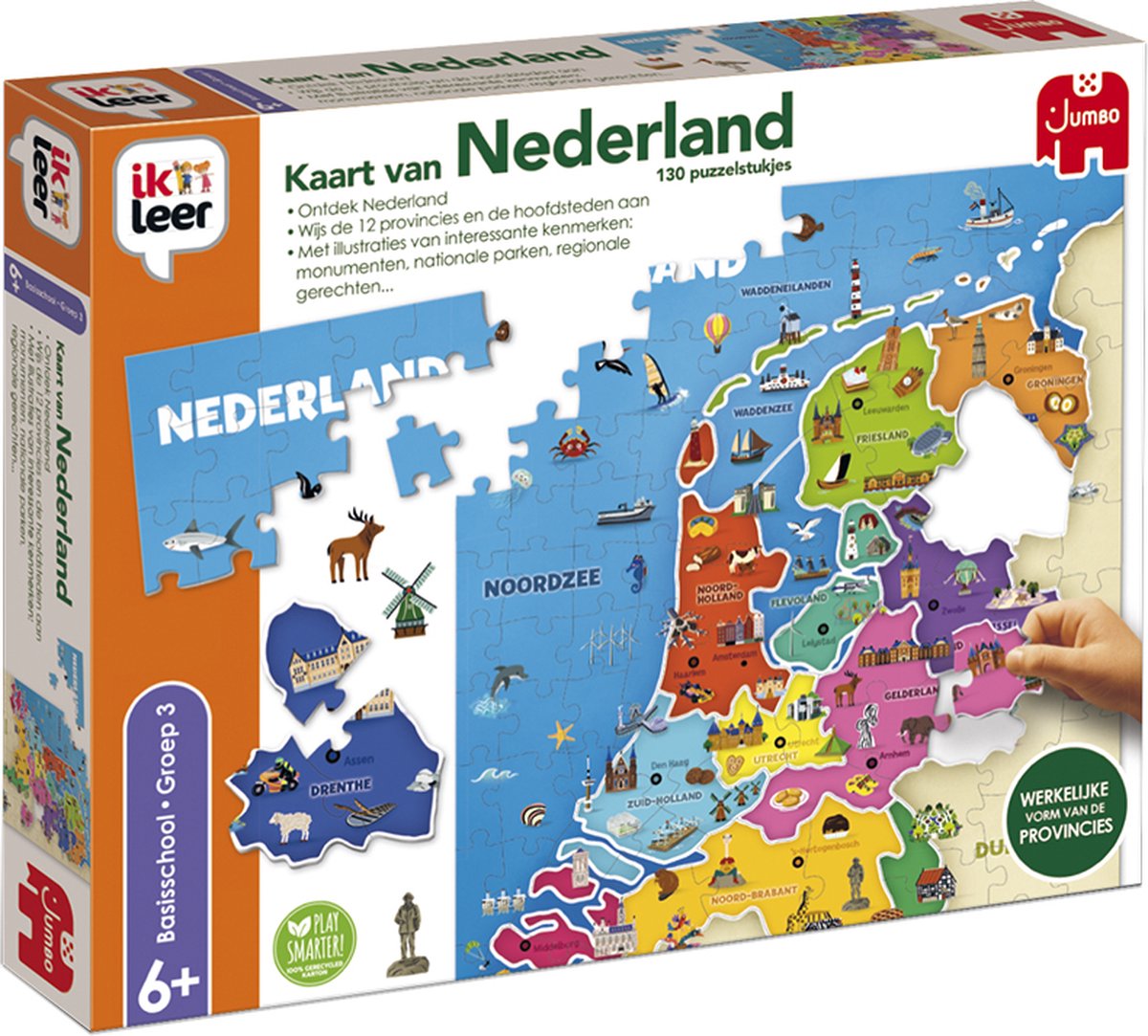 Jumbo Ik Leer Kaart Van Nederland