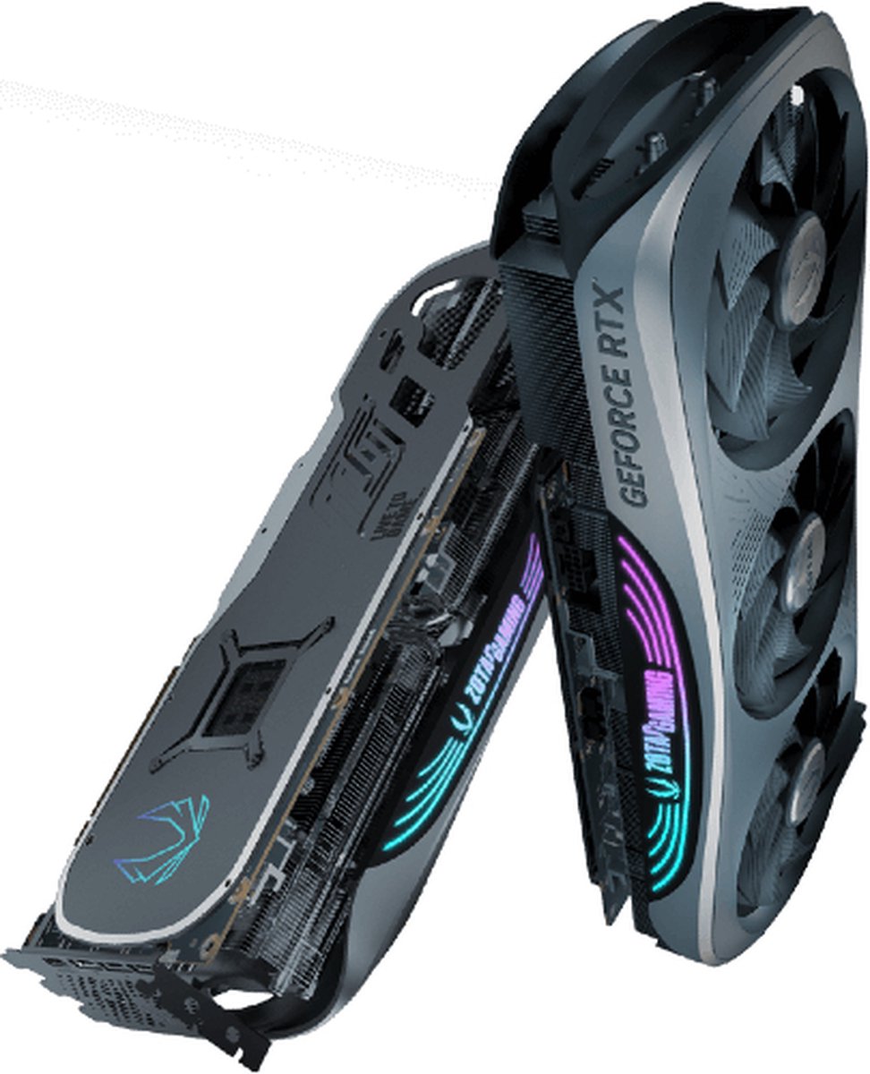 Zotac Graphic Card GeForce RTX 4080 16GB Trinity OC - Zwart