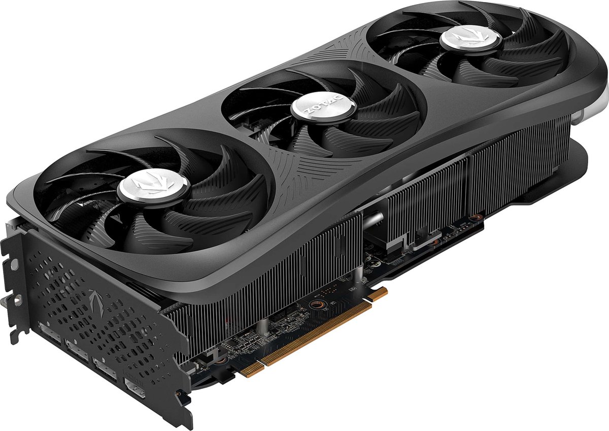Zotac Graphic Card GeForce RTX 4080 16GB Trinity OC - Zwart