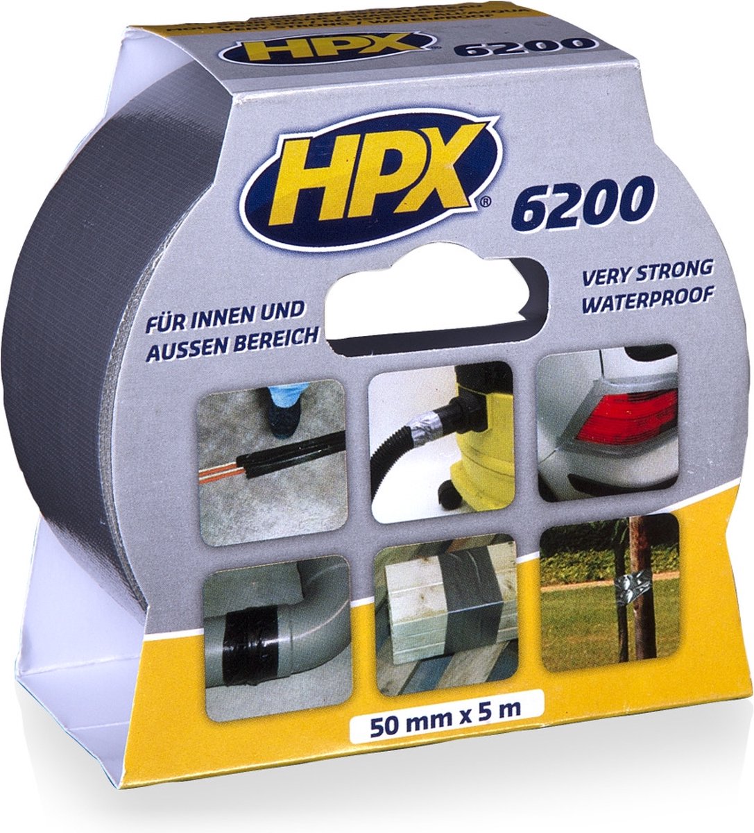 HPX Pantsertape | Zilver | 48mm x 5m - CB5005