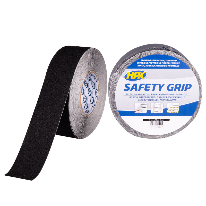 HPX Anti-slip tape | Zwart | 50mm x 18m - SB5018