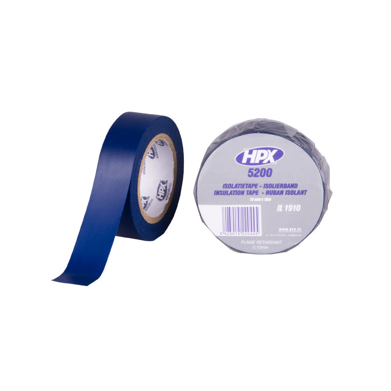 HPX PVC isolatietape | Blauw | 19mm x 10m - IL1910