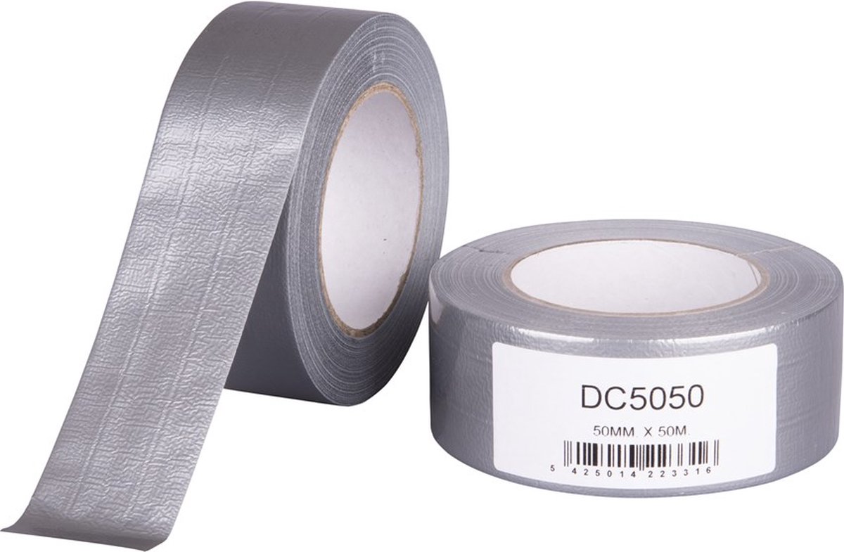 HPX Duct tape 1900 | Zilver | 48mm x 50m - DC5050