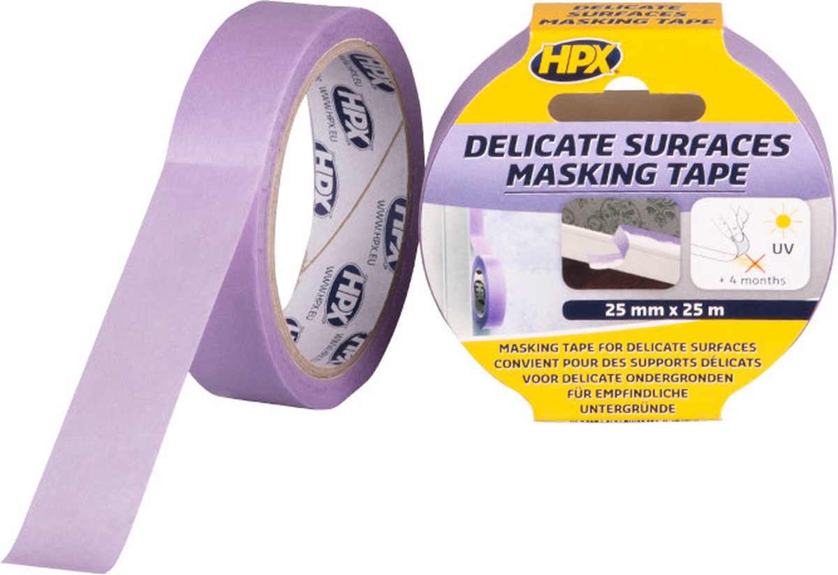 HPX Masking 4800 Delicate Surfaces | Paars | 25mm x 25m - SR2525