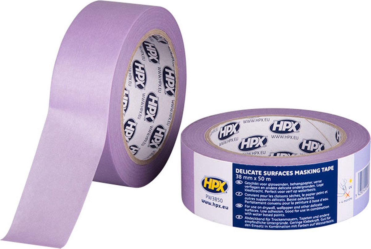 HPX Masking 4800 Delicate Surfaces | Paars | 36mm x 50m - PW3850