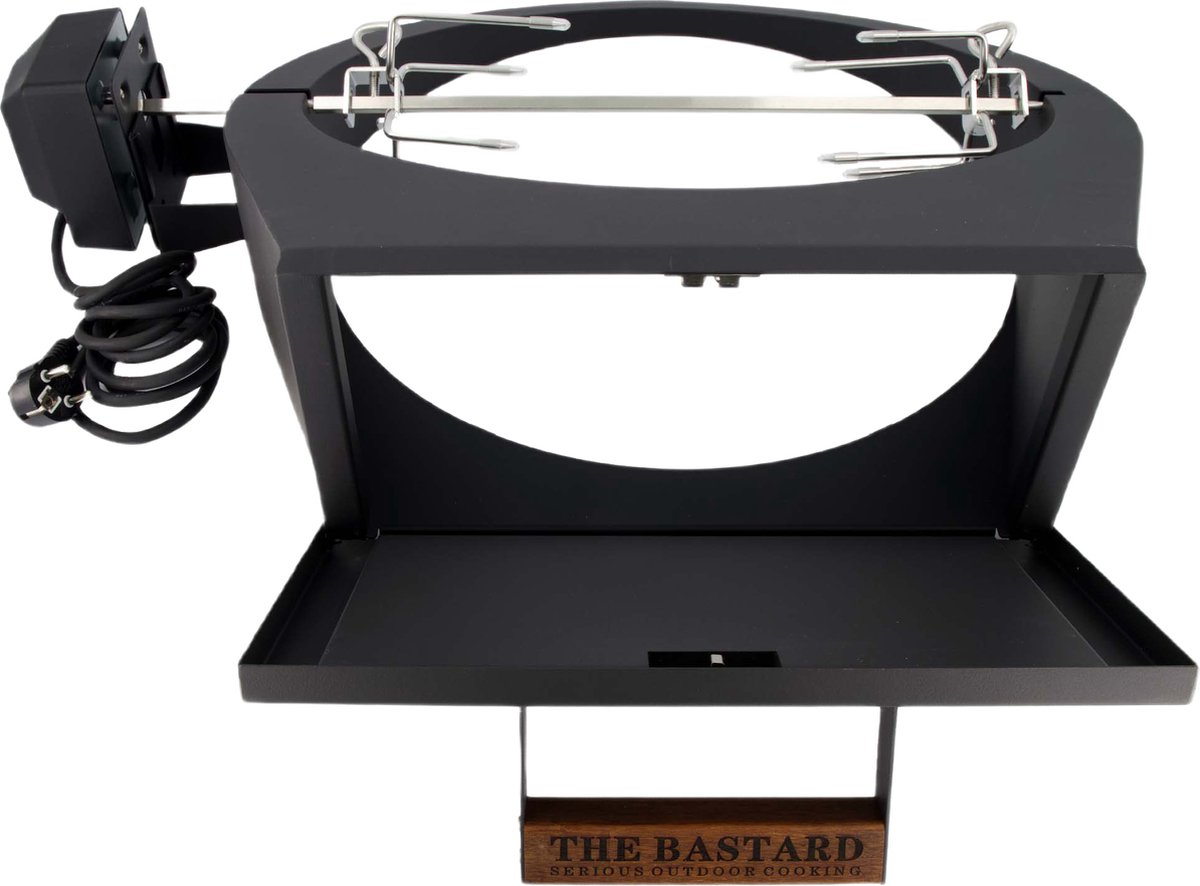 The Bastard BB507 Pizza - Rotisserie Large - Silver