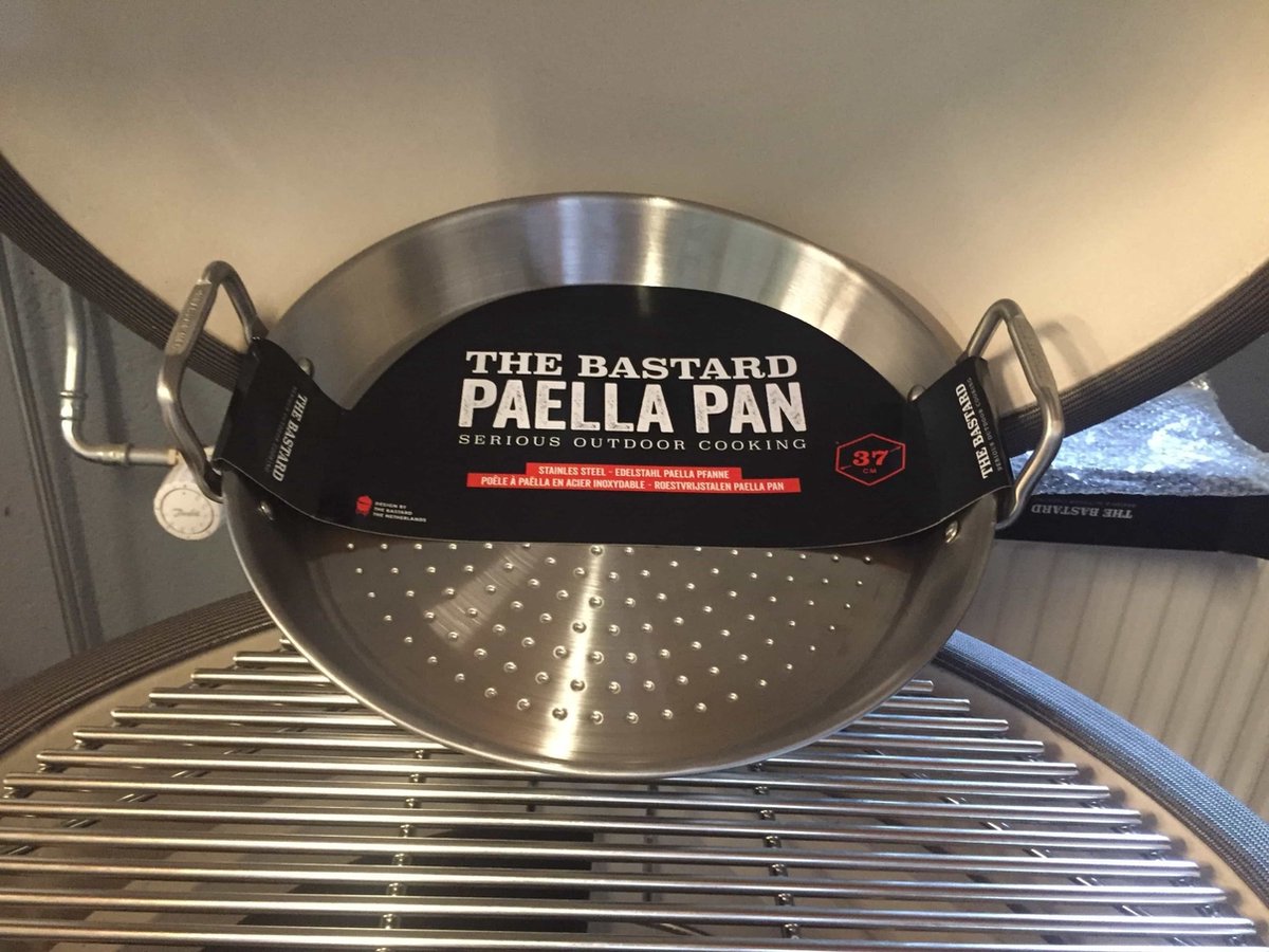 The Bastard Paella pan - Silver