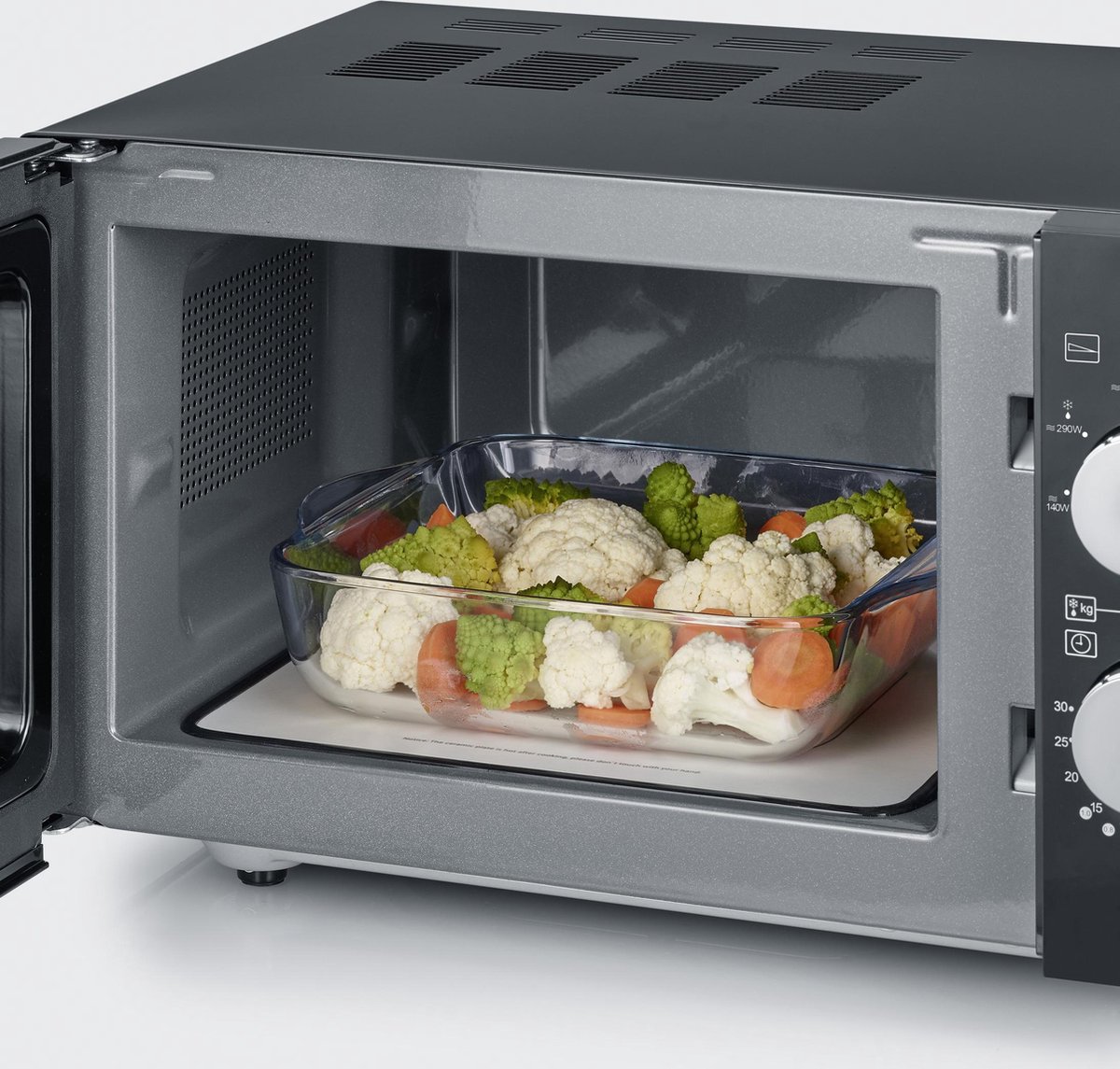 Severin - Microondas 20 Litros Con Grill - MW 7762 Negro - Zwart