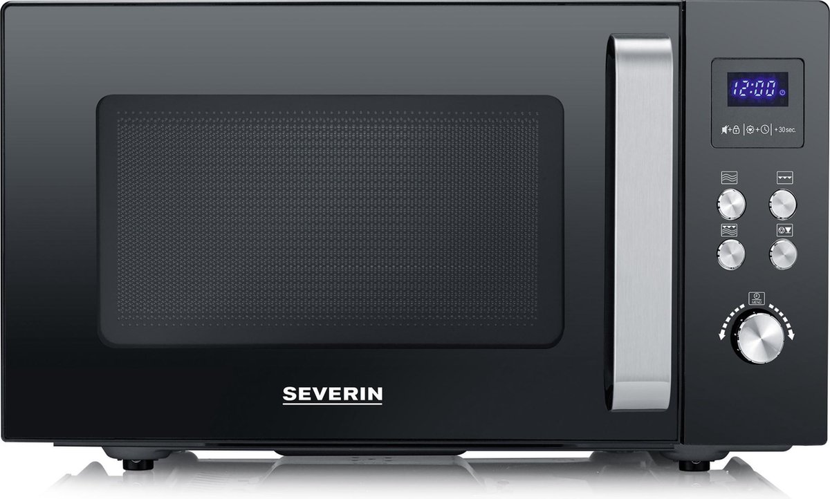 Severin - Microondas 25 Litros Con Grill - MW 7763 Negro - Negro