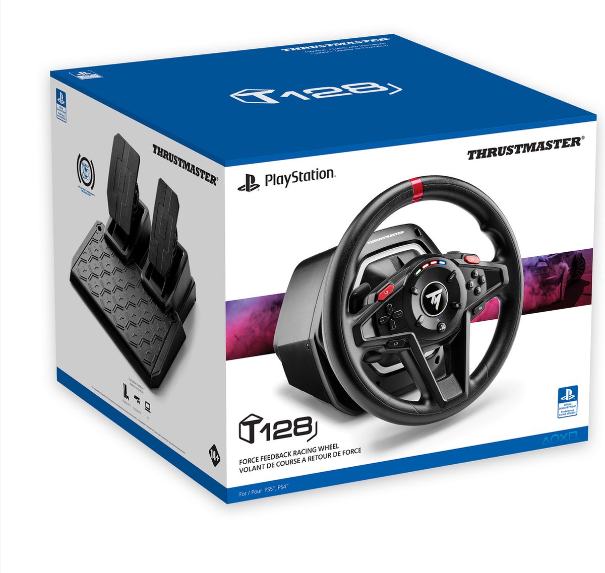 Thrustmaster T128-P Race stuur PS4/PS5/PC
