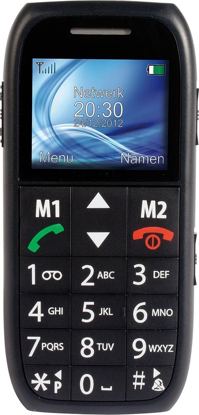 Fysic FM-7500 Senioren Telefoon - Zwart