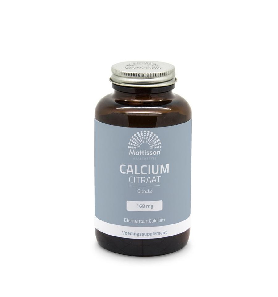 Mattisson Calcium citraat 168mg