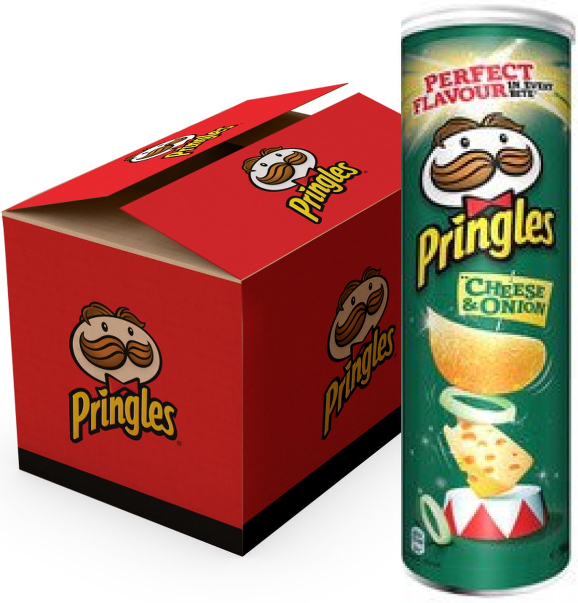 Pringles - Cheese & Onion - 9x 165g