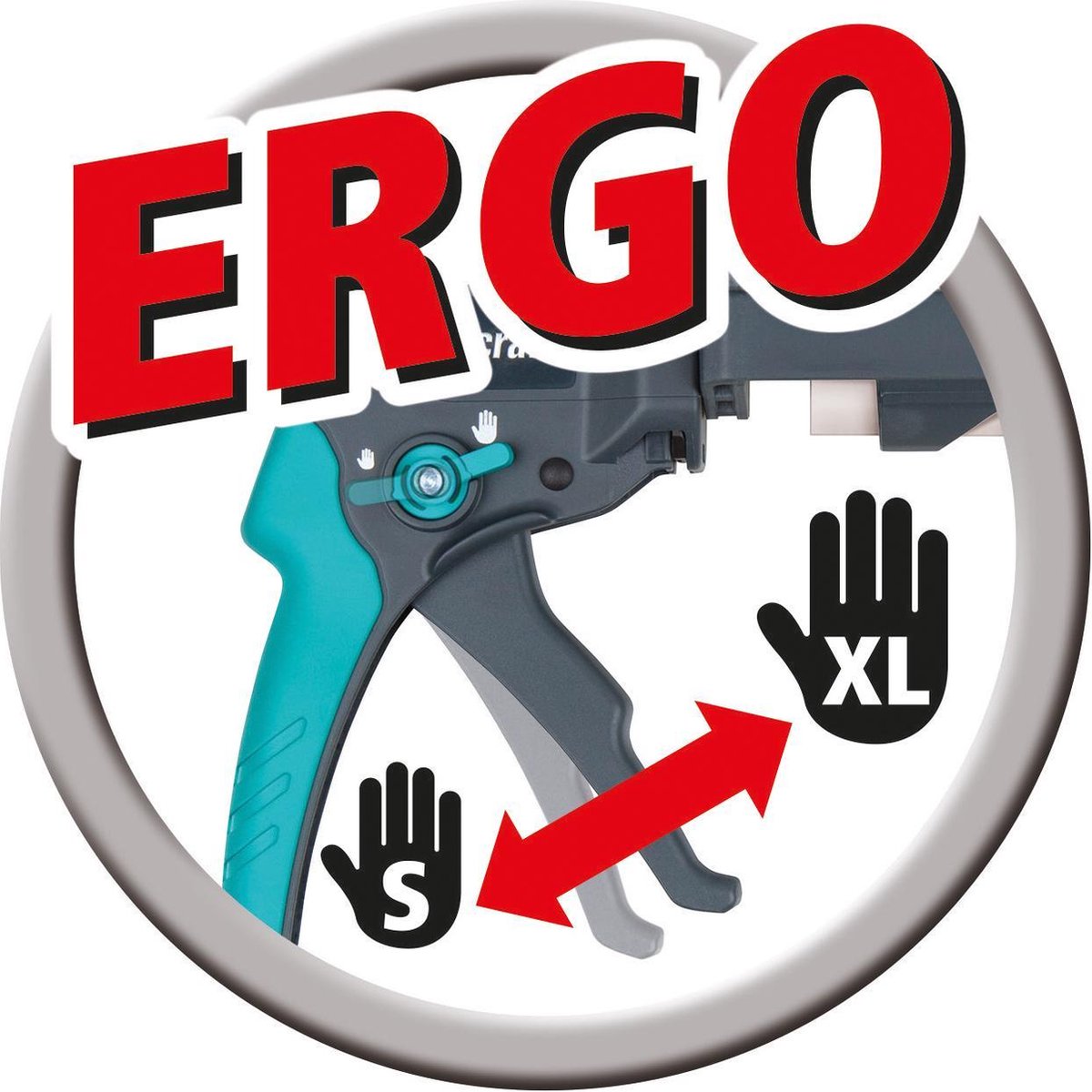 Wolfcraft 4354000 Mechanisch kitpistool - 310ml - Grijs