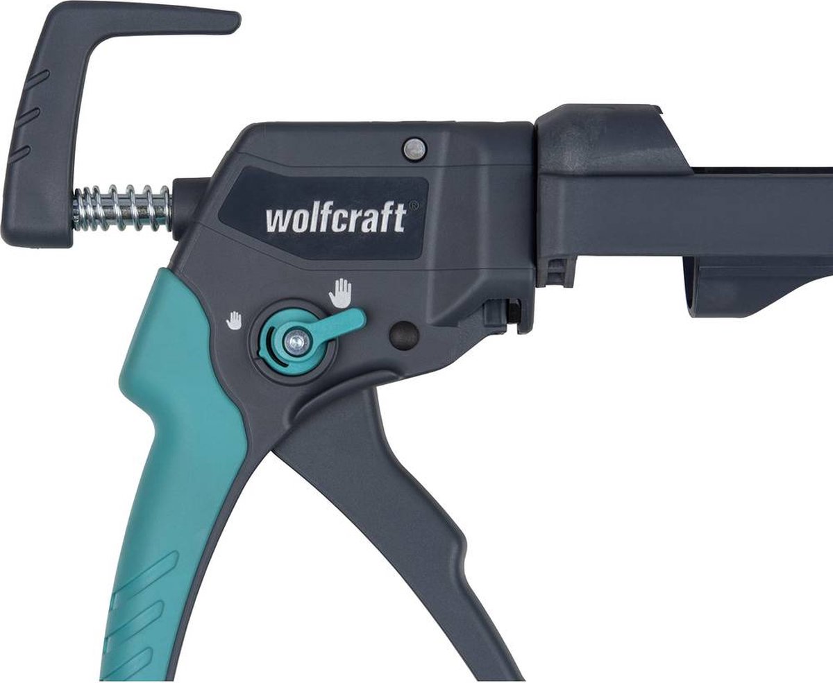 Wolfcraft 4354000 Mechanisch kitpistool - 310ml - Grijs