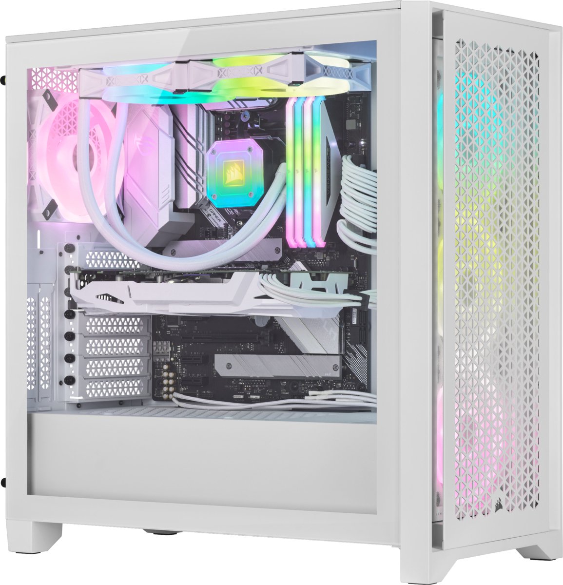 Corsair 4000D RGB - Wit