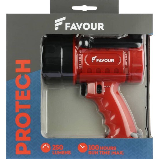 FAVOUR SO233 Spotlight/ - Rood