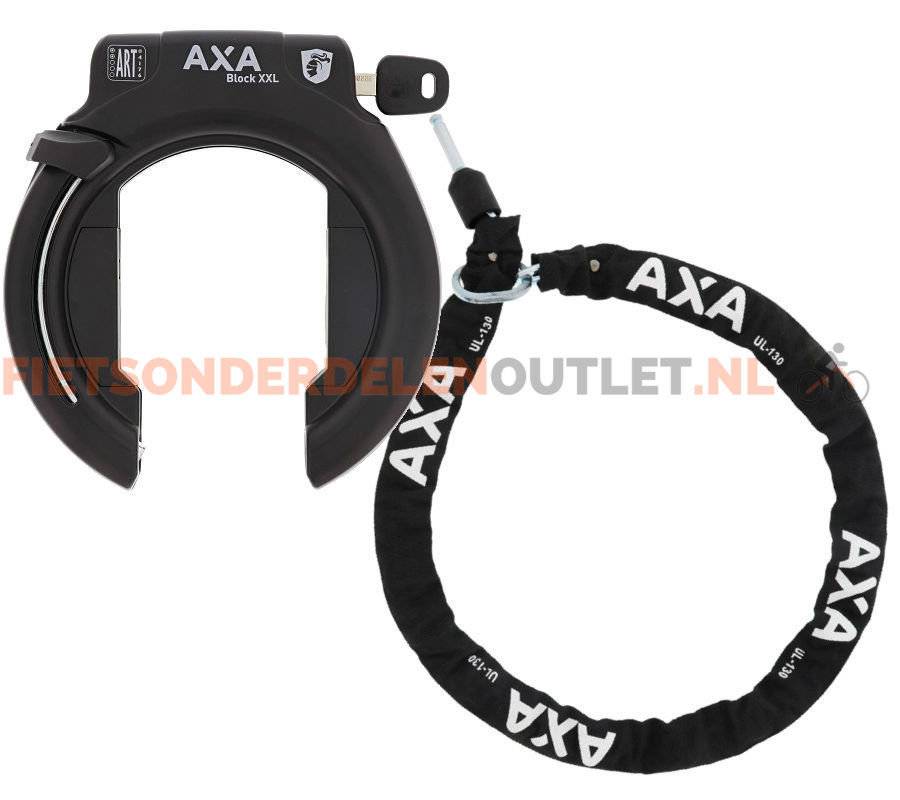 AXA Duo Deal Block XXL Ringslot + ULC130 Insteekketting