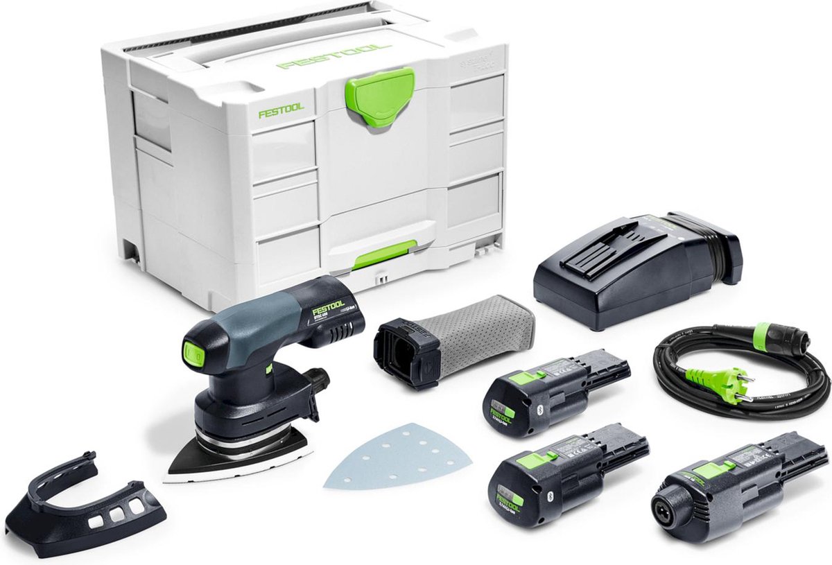 Festool Accu-deltaschuurmachine DTSC 400 3,0 I-Set - 577509