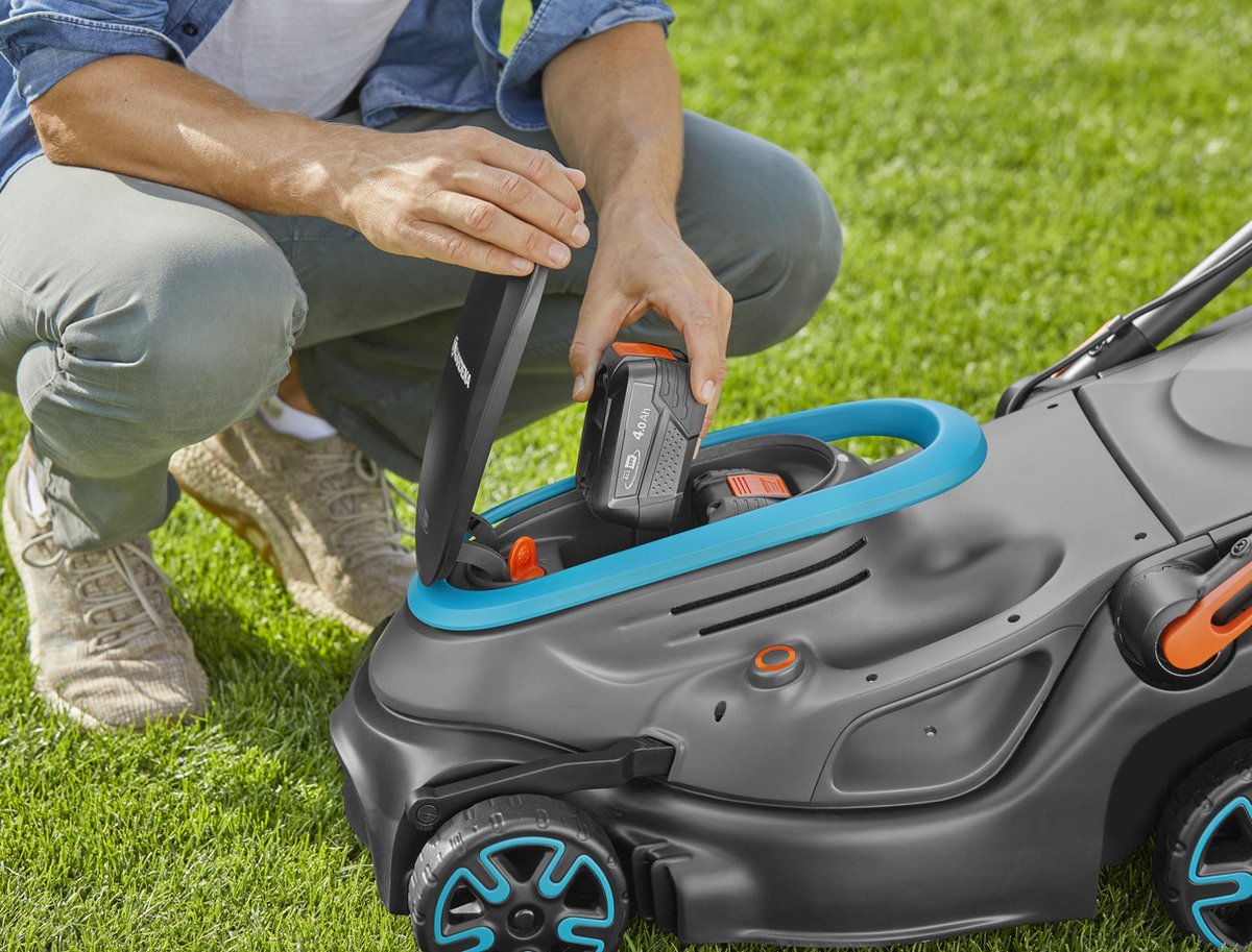 GARDENA Accu grasmaaier PowerMax 37/36V P4A Set - 14638-20