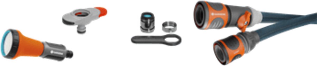 GARDENA Textielslang Liano™ Xtreme 10m, Set - 18490-20