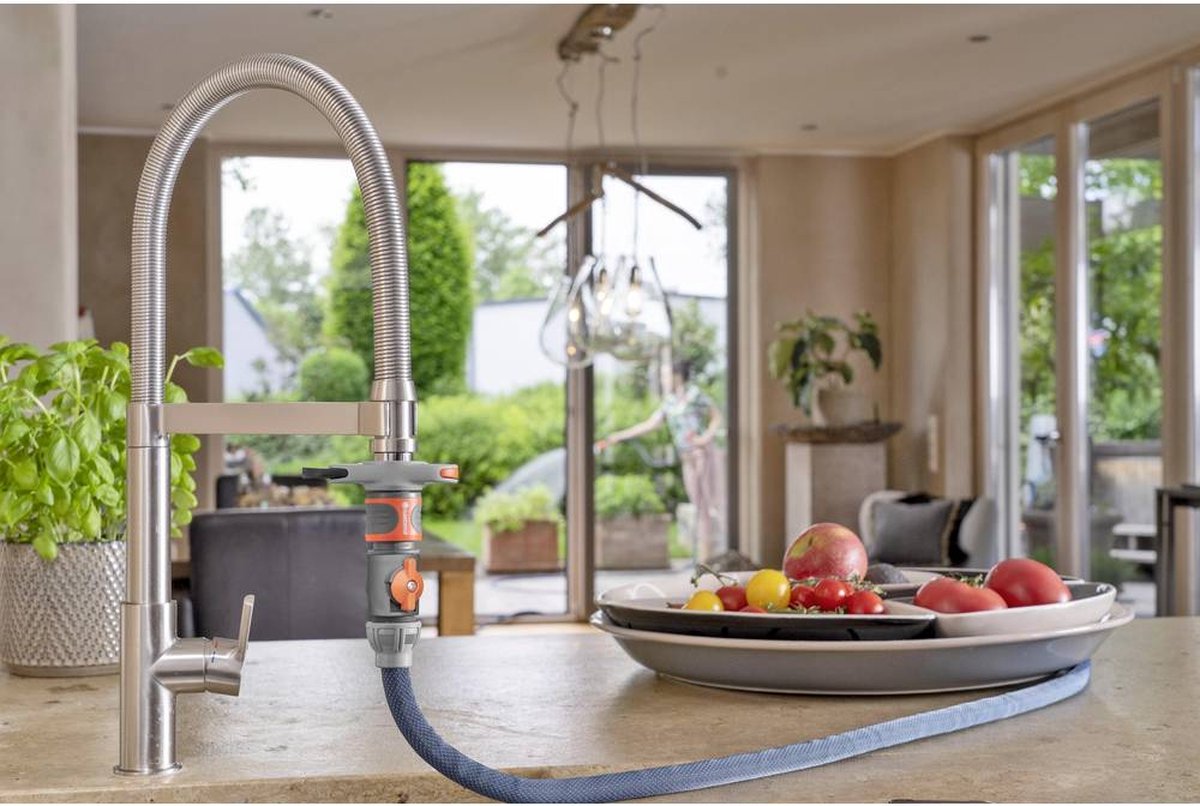 GARDENA Textielslang Liano™ Xtreme 10m, Set - 18490-20