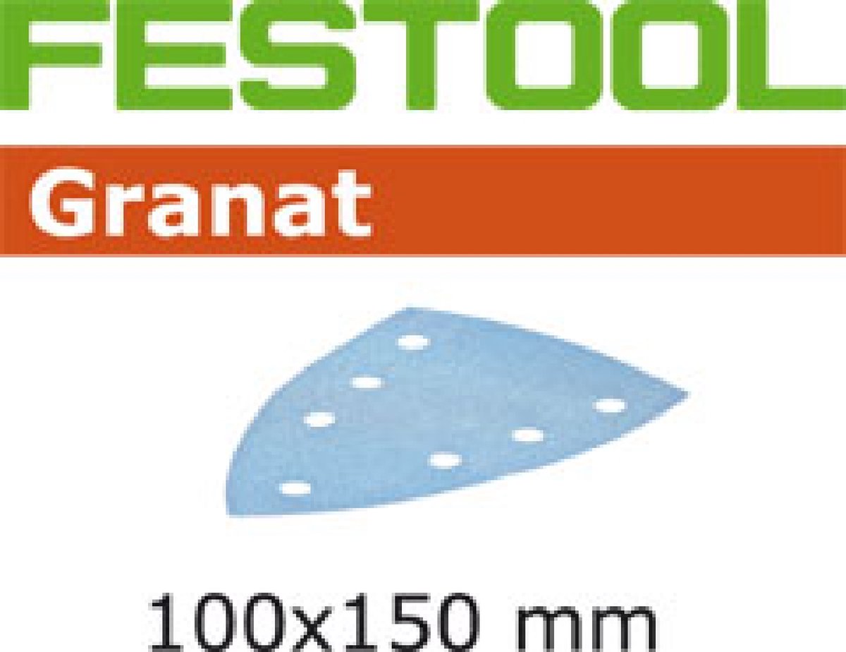 Festool Schuurpapier STF DELTA/9 P80 GR/50 Granat - 577544