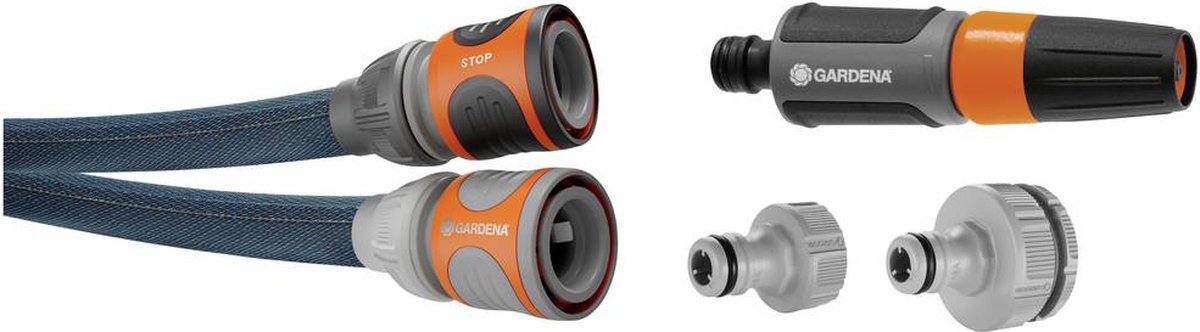 GARDENA Textielslang Liano™ Xtreme 15m, Set - 18467-20