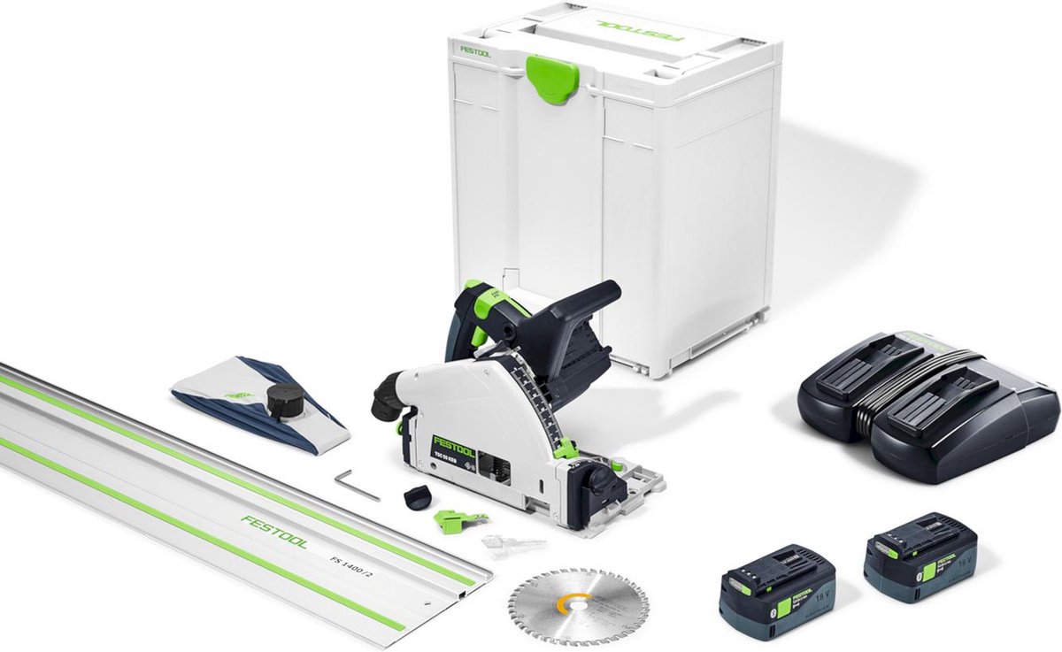 Festool Accu-invalcirkelzaag TSC 55 5,0 KEBI-Plus/XL-FS - 577391