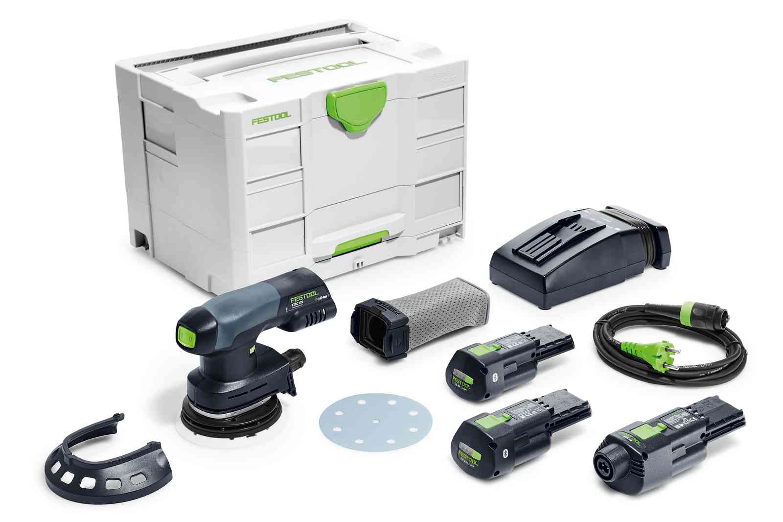 Festool Accu-excenterschuurmachine ETSC 125 3,0 I-Set - 577689