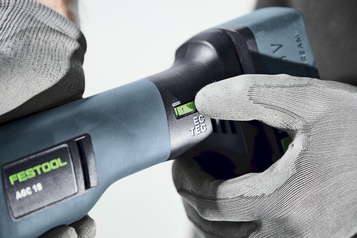 Festool Accu-haakse slijper AGC 18-125 5,0 EBI-Plus - 577700