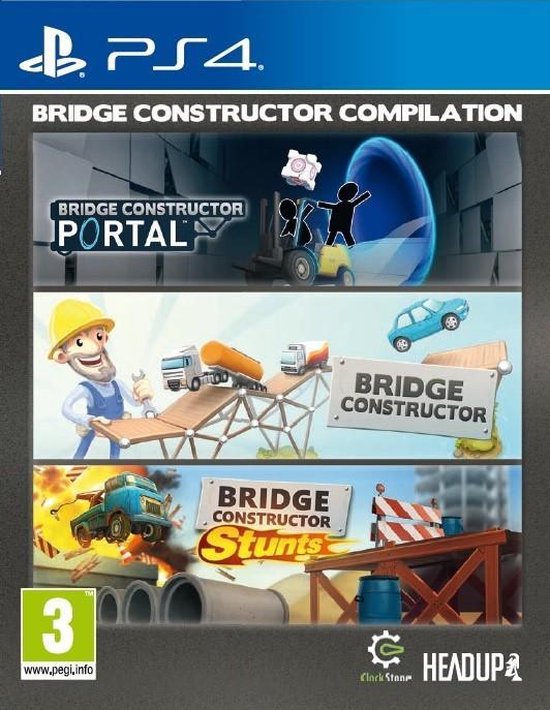 Koch Bridge Constructor Compilation | PlayStation 4