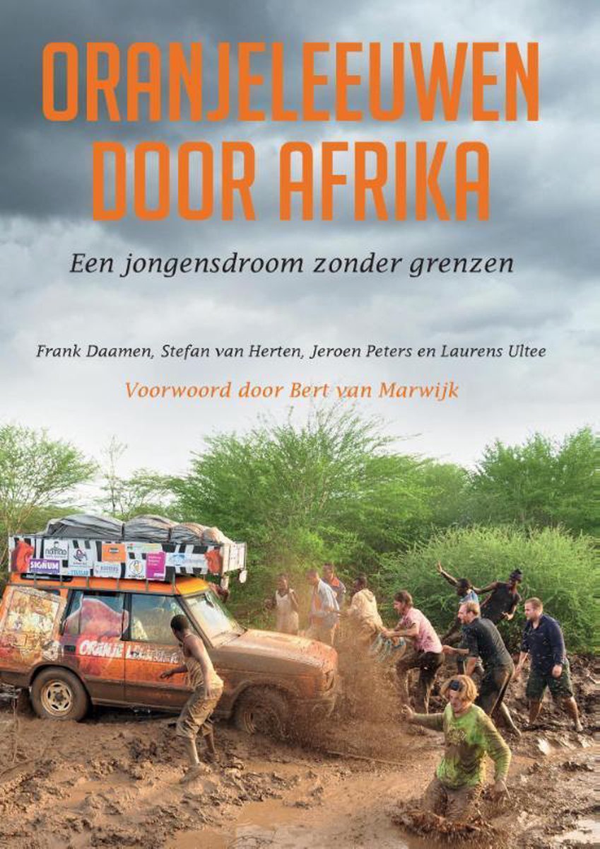 leeuwen door Afrika - Oranje