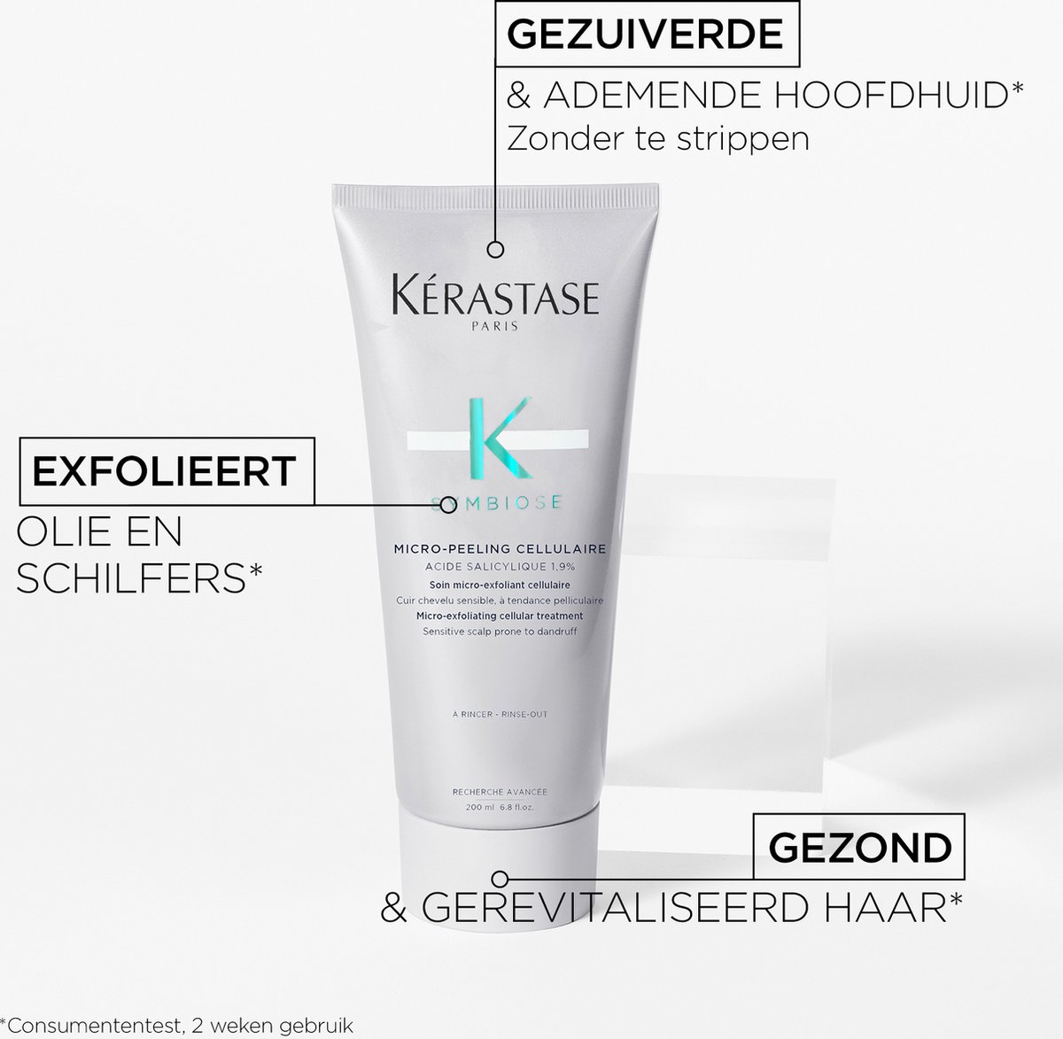 Kerastase Kérastase - Tratamiento Micro-exfoliante Celular Micropeel Celullaire 200 Ml