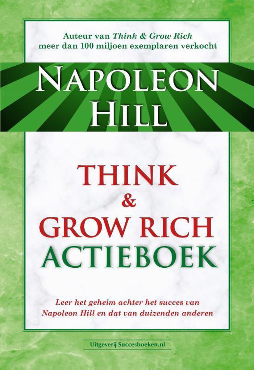 Succesboeken.nl Think & Grow Rich Actieboek