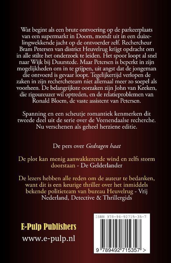 E-Pulp Publishers Gedragen haat