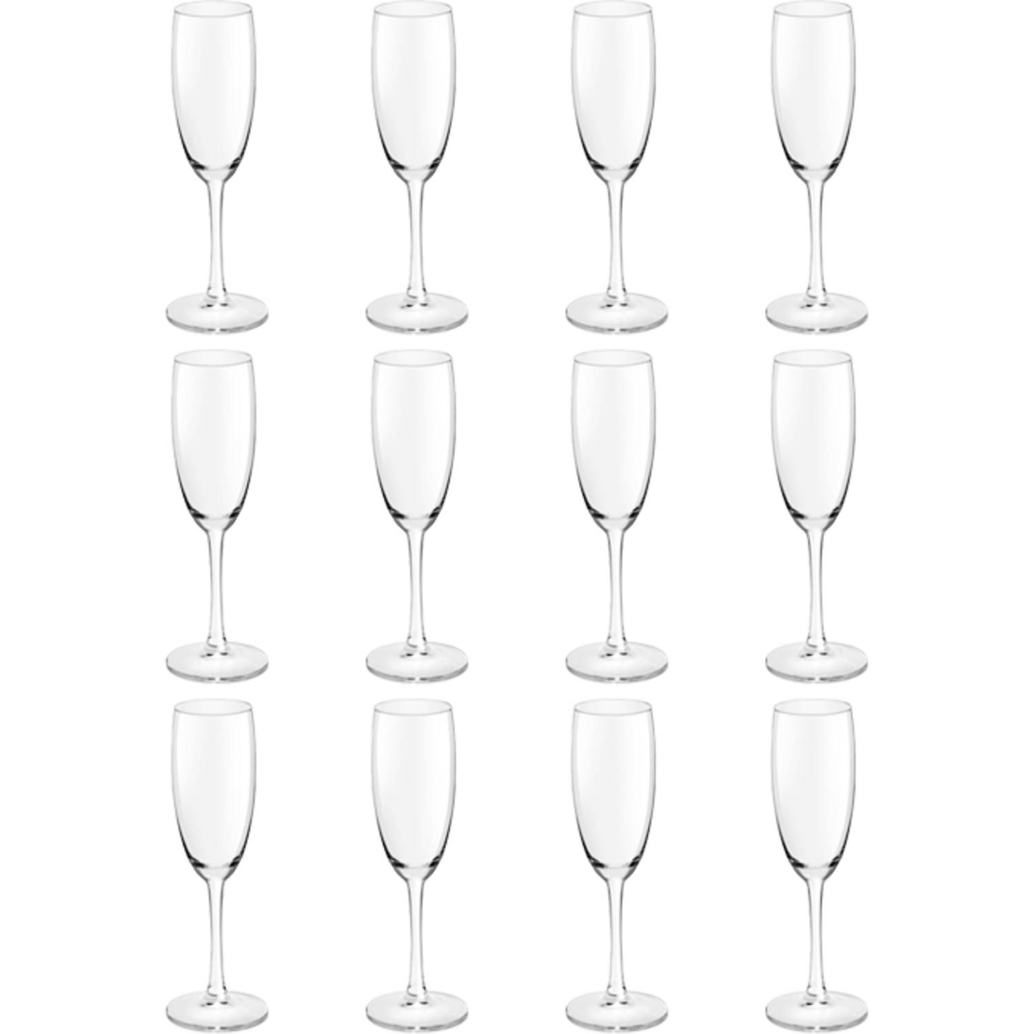 Royal Leerdam Champagneflûte Party At Home 18 Cl - Transparant 12 Stuk(s)