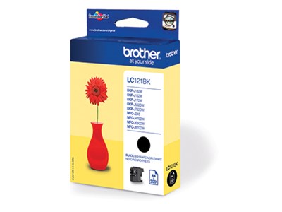 Brother LC-121BK - Zwart