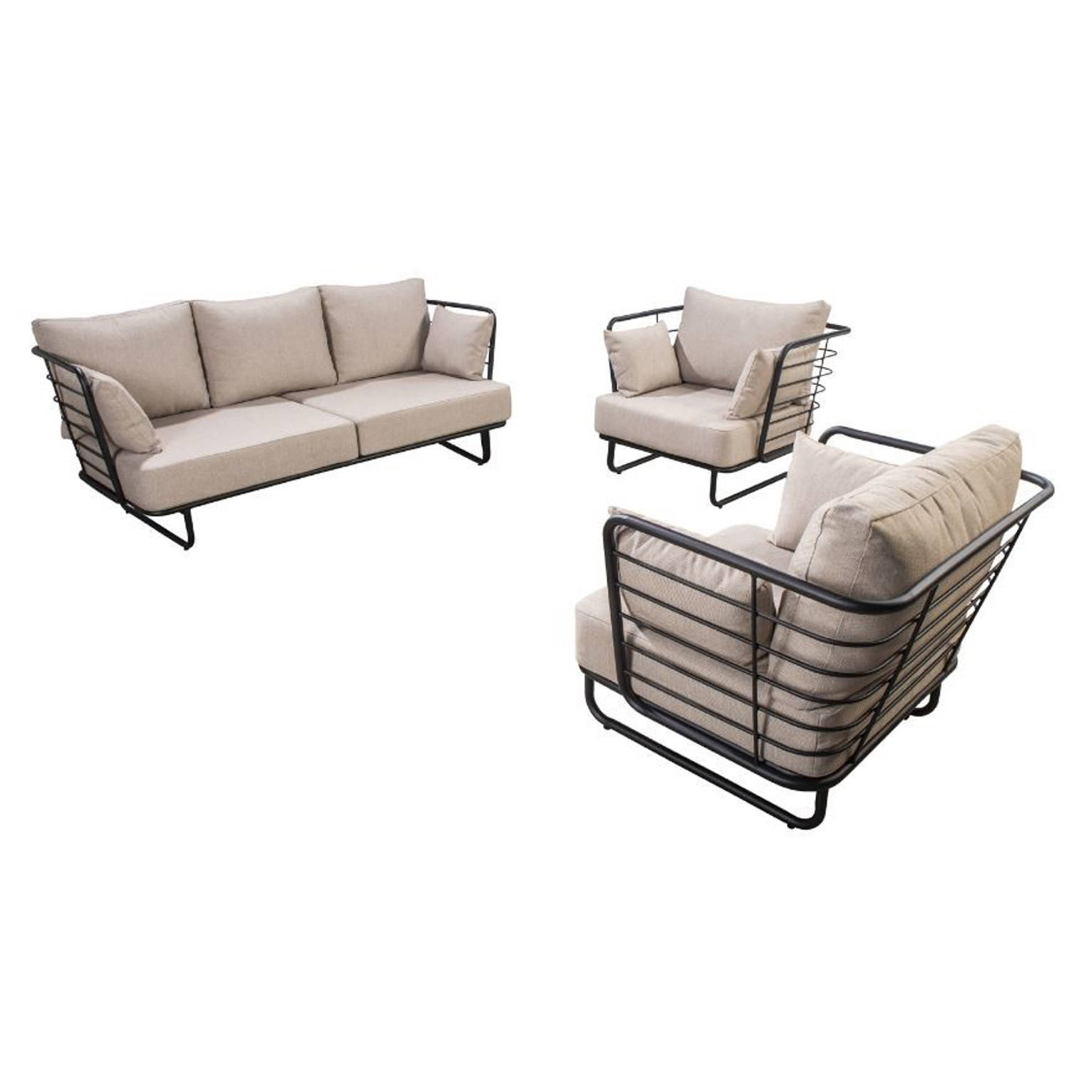 Taiyo Sofa Set Beige